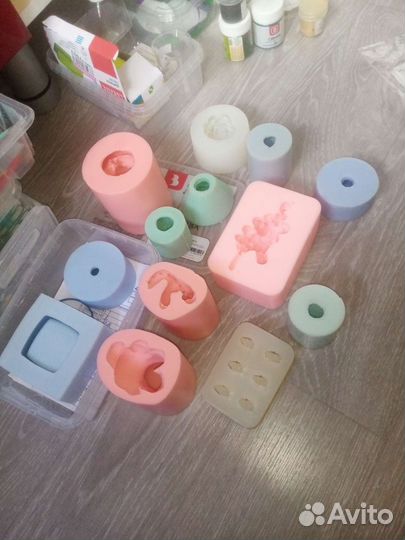 Силиконовые формы для мыла