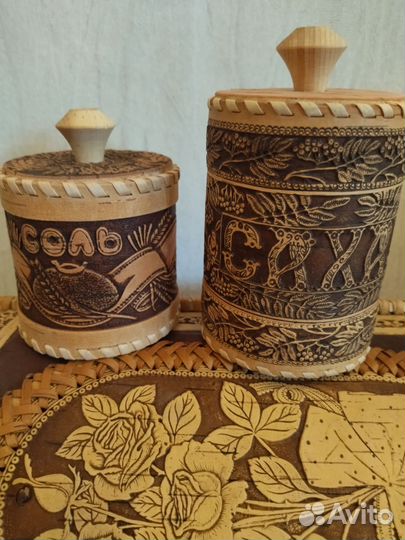 Хлебница из бересты