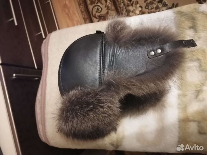 Мужская зимняя шапка ушанка