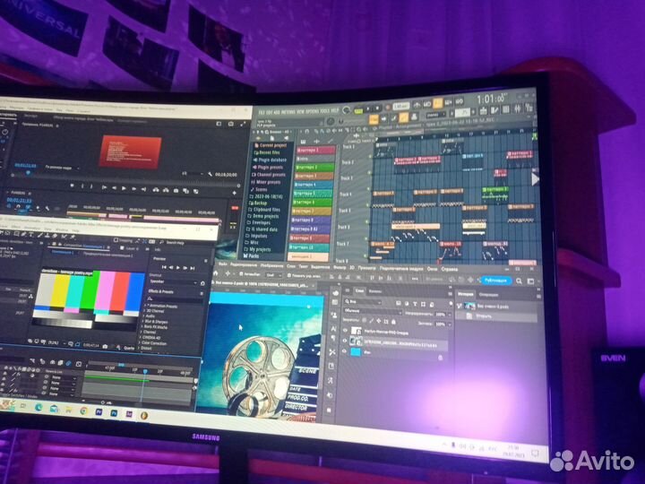 Монтаж видео / сведение, озвучка