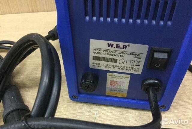 W.E.P 878A паяльная станция с феном