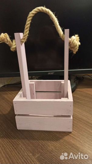 Ящик деревянный декоративный