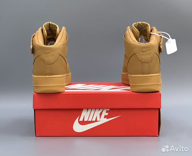 Nike Air Force зимние мужские кроссовки