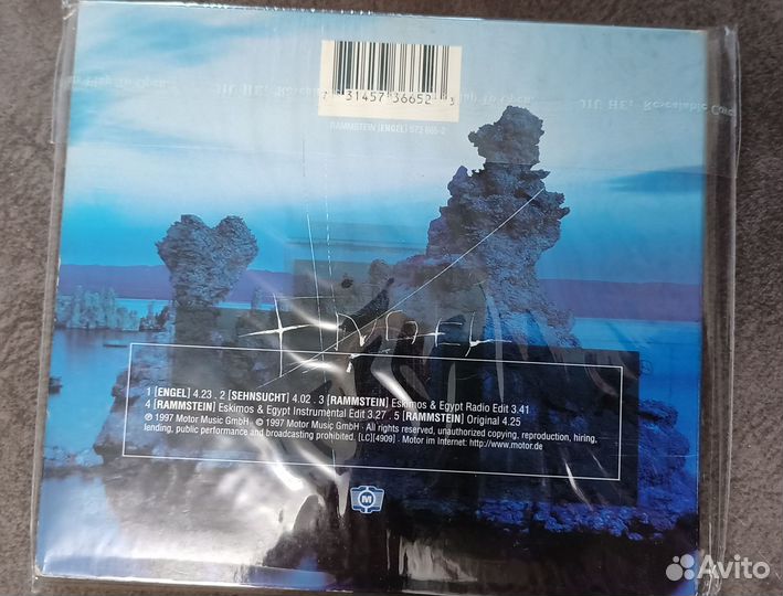 Rammstein Engel силглы обычный кейс + диджипак