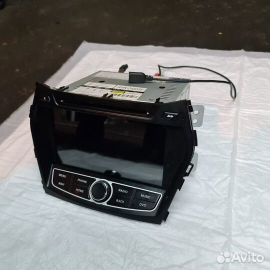 Магнитола для Hyundai Santa Fe 2014