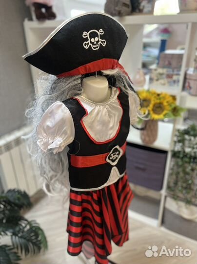 Костюм пирата для девочки
