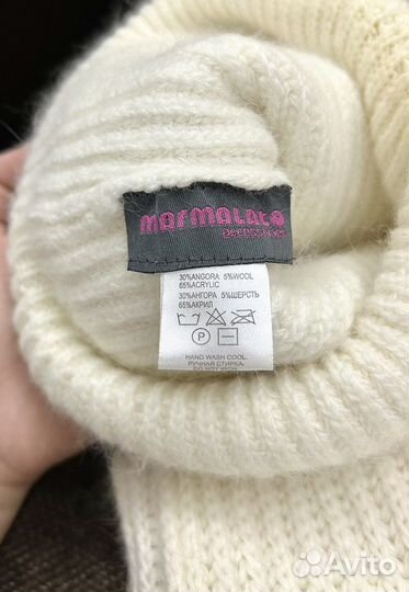 Шапка и снуд зима