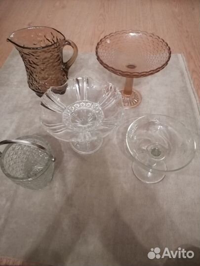 Вазы для фруктов, кувшин, СССР