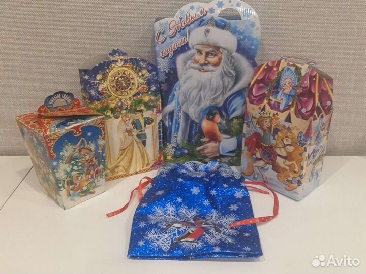 Упаковка для новогодних подарков