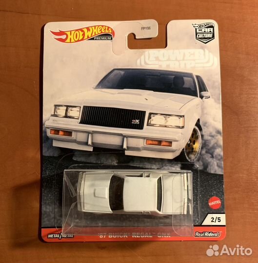 Hot wheels premium 87 buick regal GNX