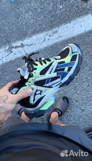 Кроссовки Balenciaga runner зеленые