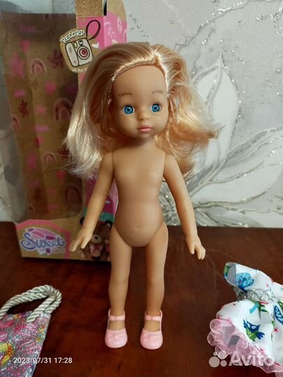 Куколка виниловая, аналог мини Паола Рейна, новая