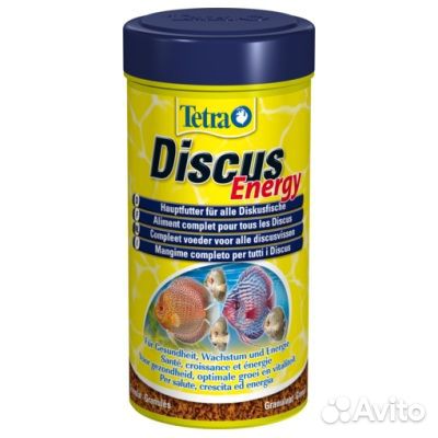 Tetra Diskus Energy 250ml Корм для дискусов энерге