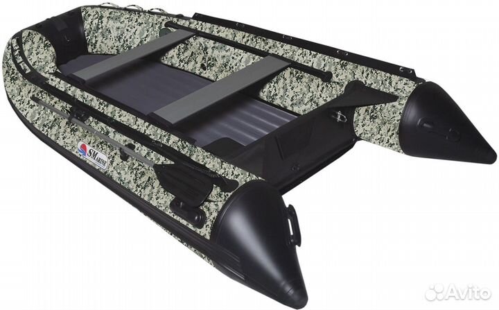Лодка Smarine Air Max 380 (зеленый камуфляж)