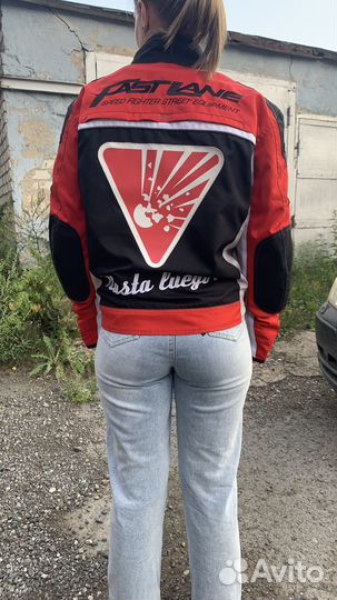 Мотокуртка, с защитой