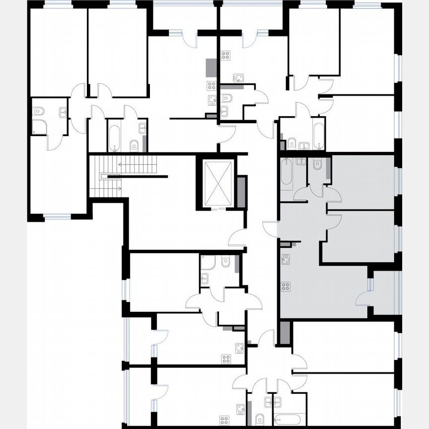 2-к. квартира, 52,1 м², 2/3 эт.