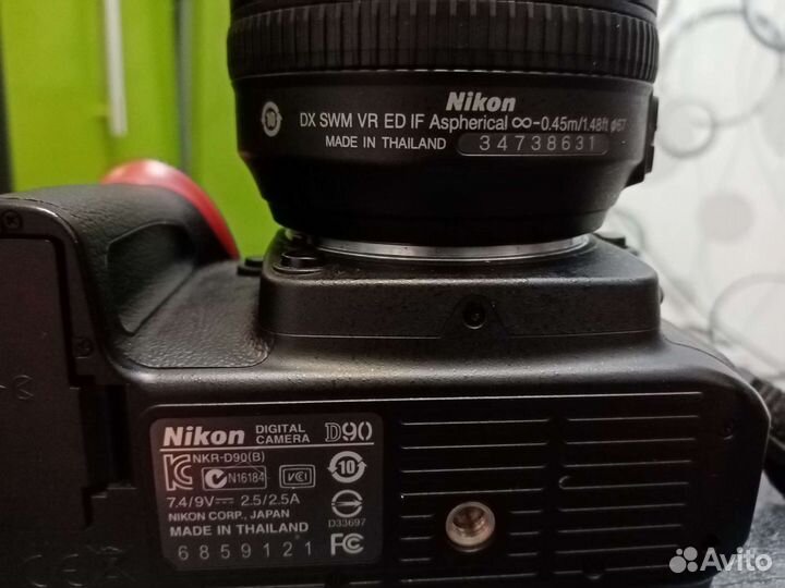 Зеркальный фотоаппарат nikon d90