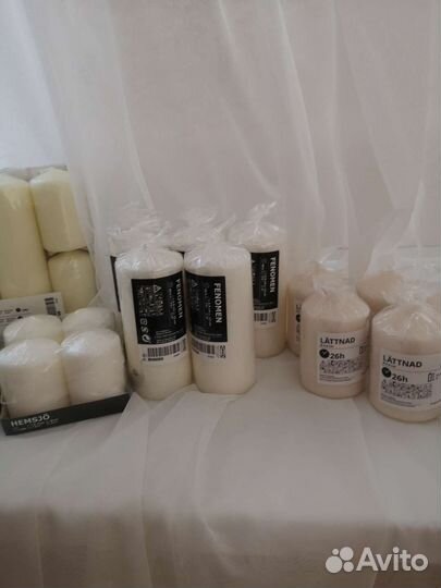 Свечи икеа IKEA