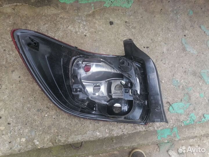 Задняя фара на renault logan 2