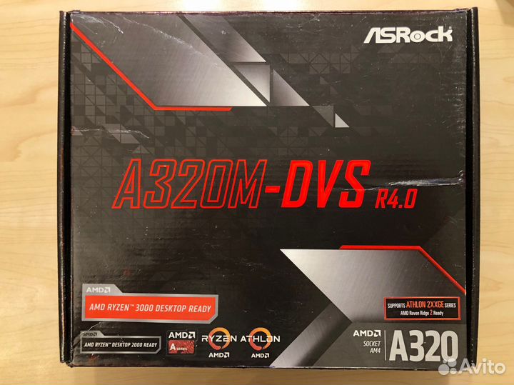 Asrock a320m dvs r4.0 + Ryzen 5 1600X