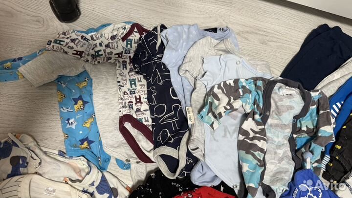 Детские вещи пакетом на мальчика 62 68