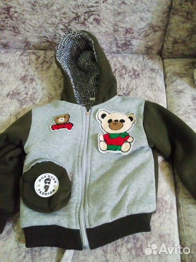 Куртка-толстовка для мальчика сезон весна-осень