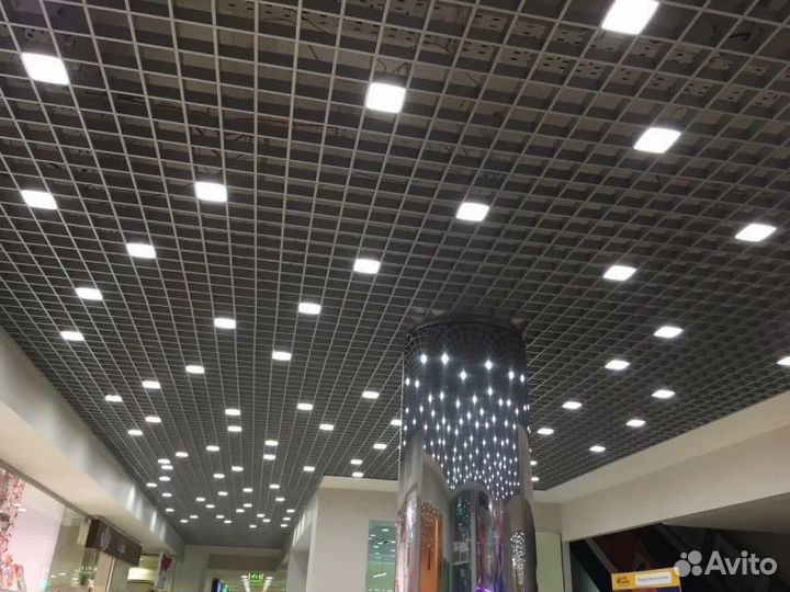 Встраиваемый светодиодный светильник Грильято