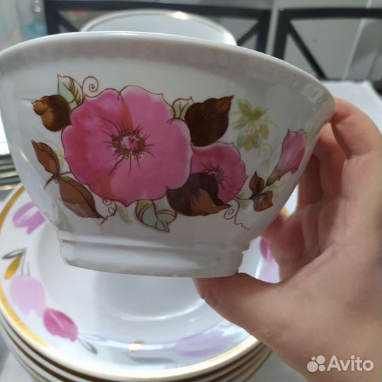 Фарфоровые тарелки СССР