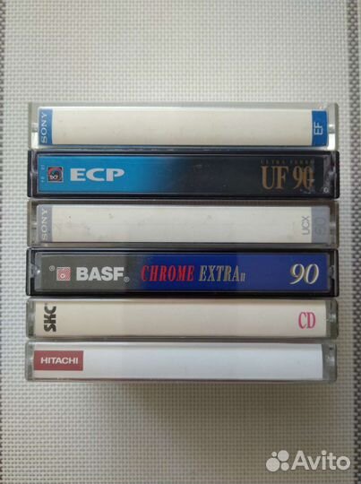 Компакт кассеты 6 штук