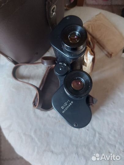 Бинокль Б12-1 армейский СССР