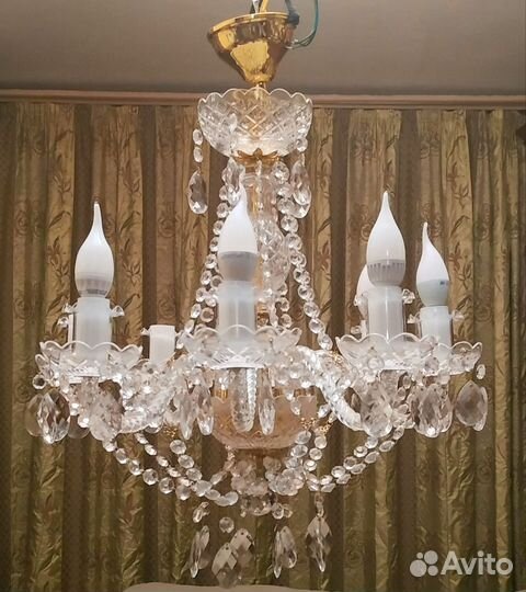 Люстра хрустальная