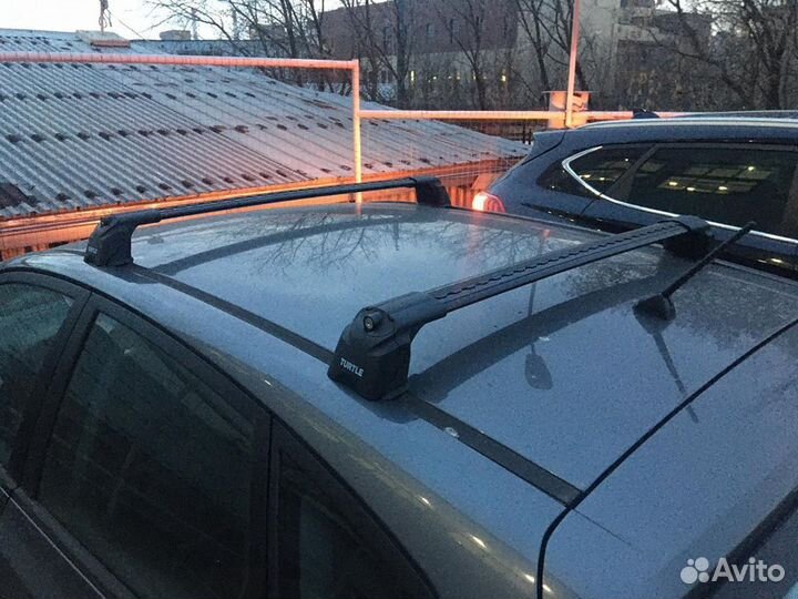 Дуги багажные AIR-3 в штатное место, черные