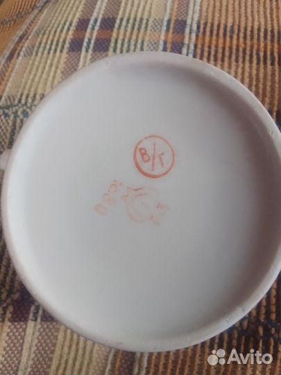 Молочник сливочник СССР фарфор