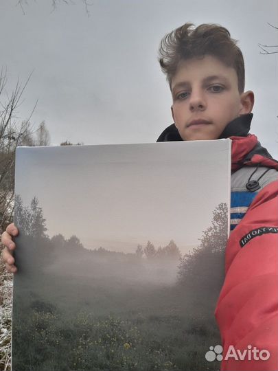 Фотография на холсте/портрет на холсте