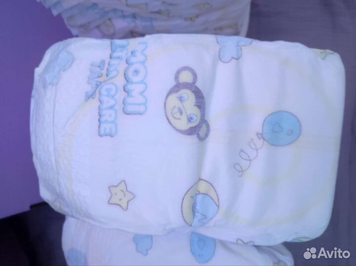 Подгузники 44шт momi S (4-8кг)