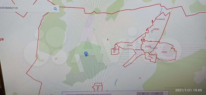 Участок 10,7 га (СНТ, ДНП)