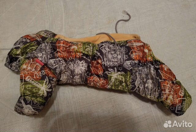 Зимний комбинезон для таксы