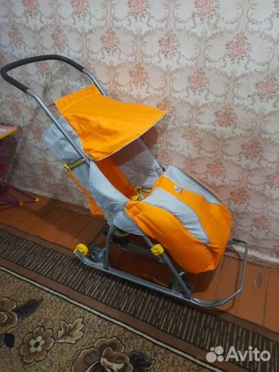 Коляска санки