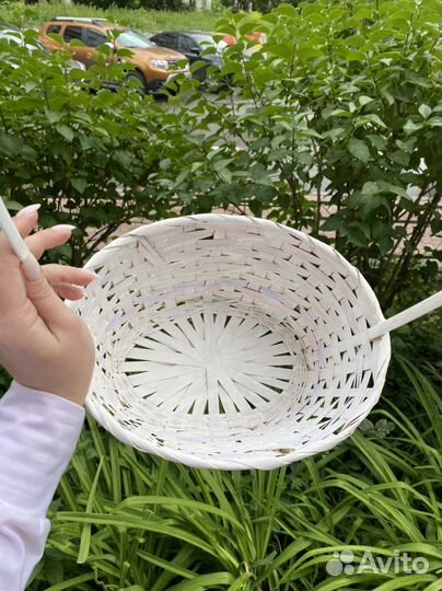 Корзина плетеная