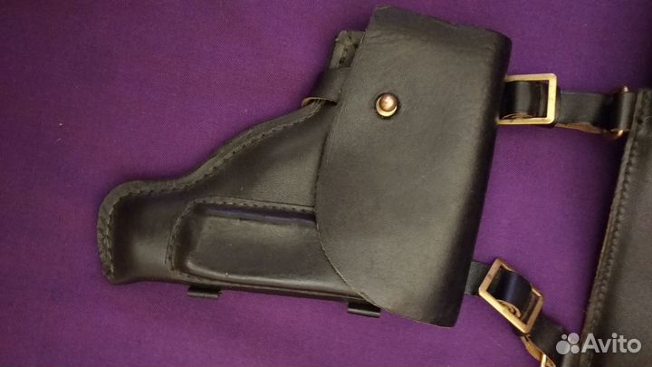 Ремень кожаный советский вмф