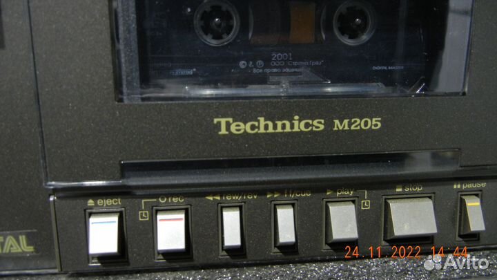 Technics-магнитофон-приставка