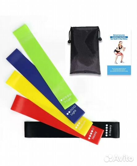 Фитнес-резинки 5 шт