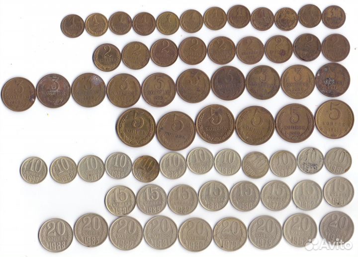 Продам подборку монет СССР