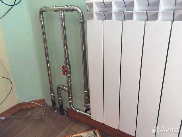 Монтаж систем отопления и электрики