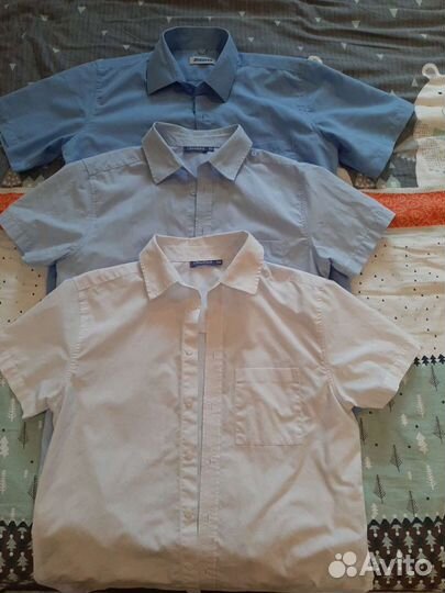 Рубашки на мальчика 152
