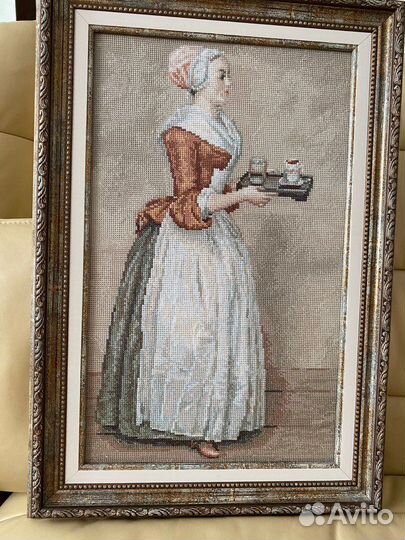 Картина вышитая крестом