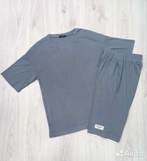 Костюм шорты майка хлопок