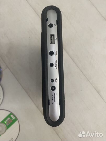 Портативный автомобильный dvd / USB плеер