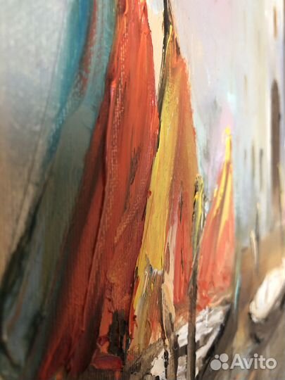 Картина маслом венеция