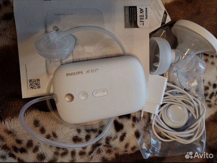 Молокоотсос avent электрический